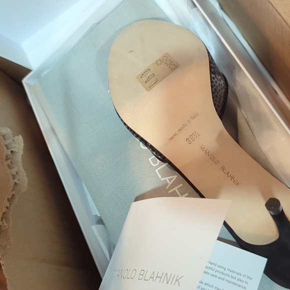 Manolo Blahnik Mules 39.5 - Picture 4 of 4